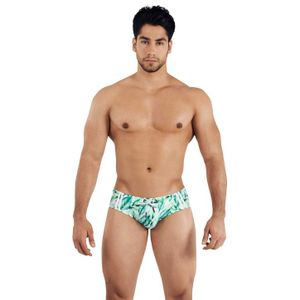 Фото Мужские плавки зеленые Clever Moda GENOVA SWIMSUIT BRIEF 032310
