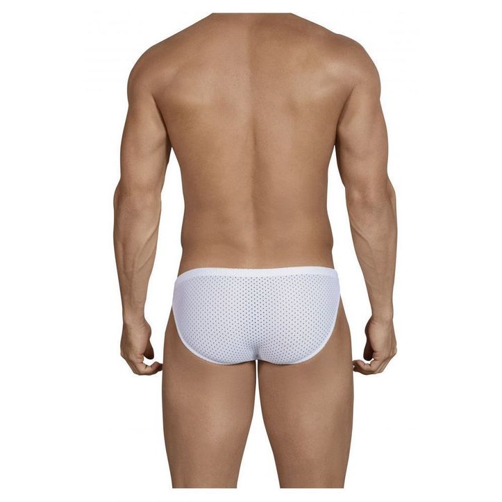 Мужские трусы танга белые Clever Valeriano Brief 508901 фото 2