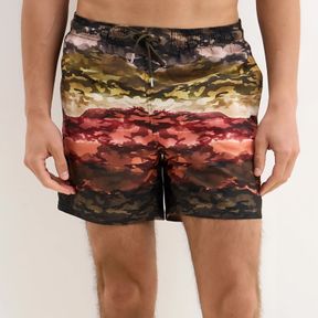 Фото Мужские пляжные шорты хаки KOM 1M11MMSY231-006 HAZY SHORT