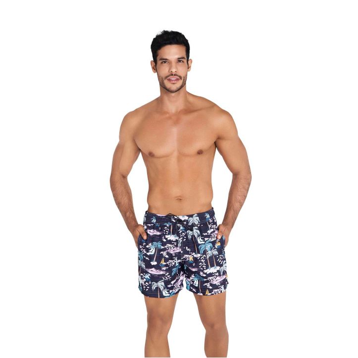 Мужские шорты темно-синие Clever MOTIVATION SWIMWEAR SHORT 043908 