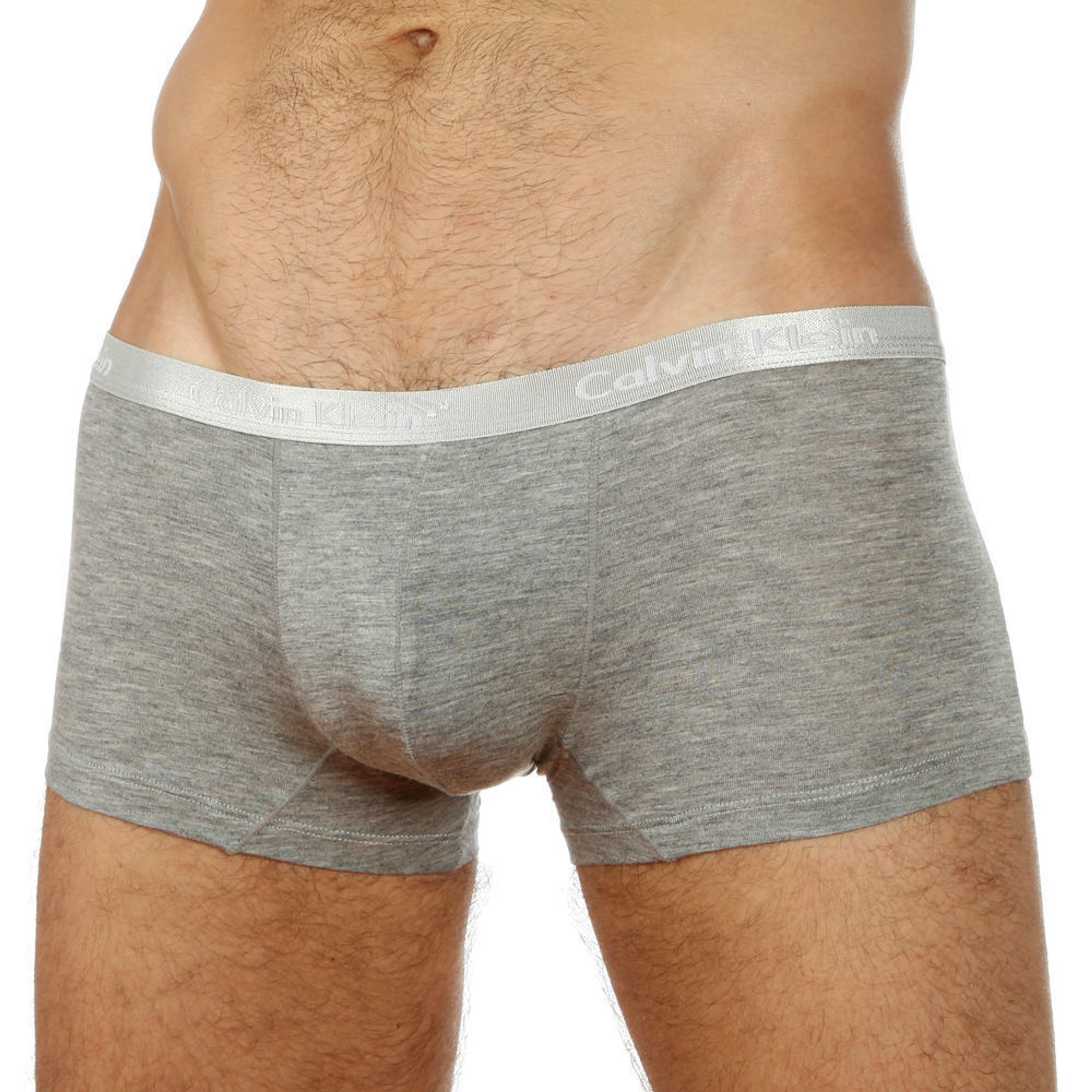 Мужские трусы  хипсы серые Calvin Klein Modal Steel Mini (модал) фото 1