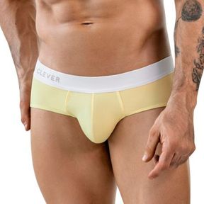 Фото Мужские трусы брифы желтые Clever Moda LECLER CLASSIC BRIEF 186303