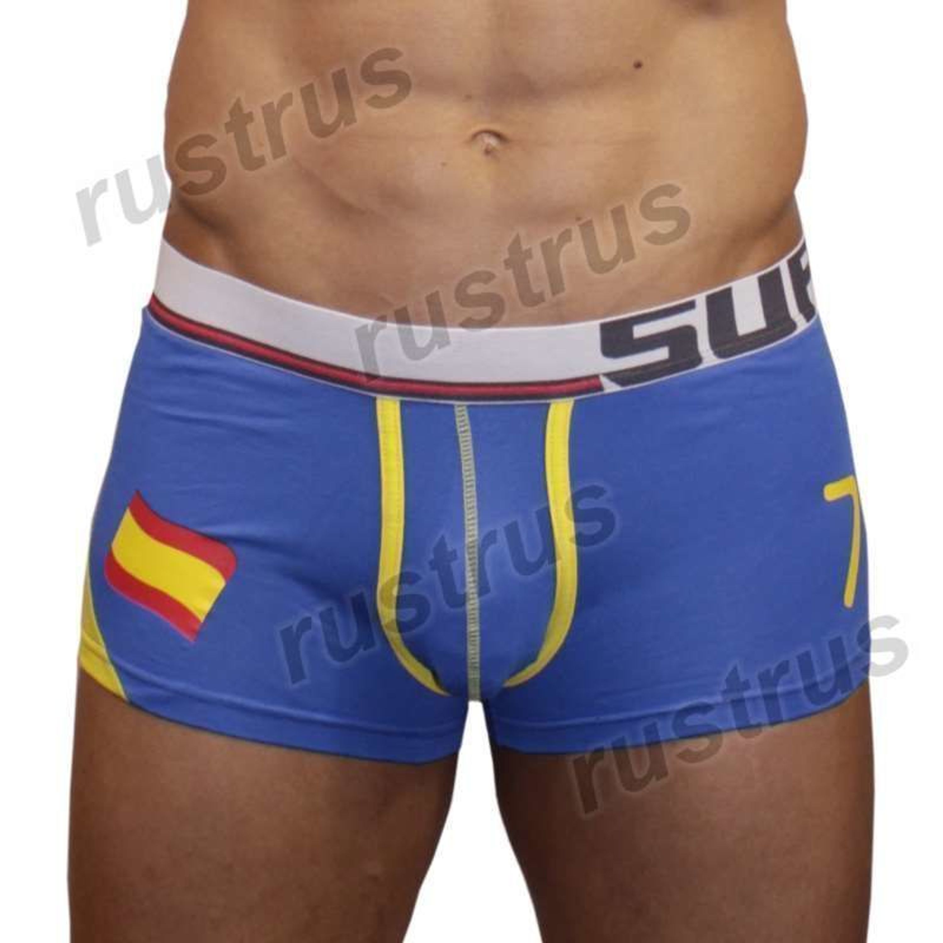 Мужские трусы боксеры синие Superbody фото 2