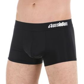 Фото Мужские трусы боксеры черные AussieBum