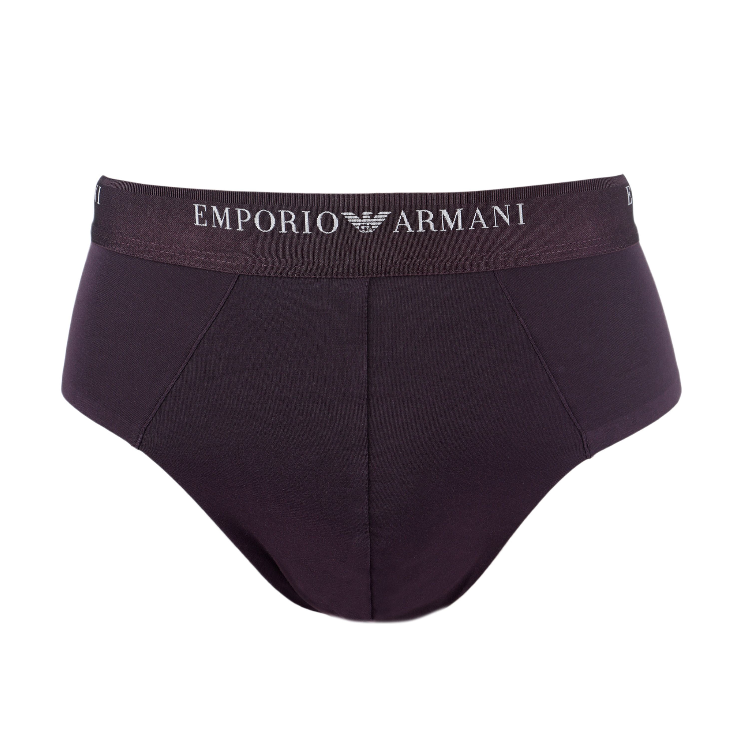 Мужские трусы брифы фиолетовые Emporio Armani 111846_4F511 05093 фото 1