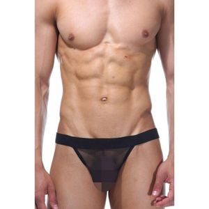 Фото Мужские трусы джоки черные полупрозрачные LaBlinque LB15200