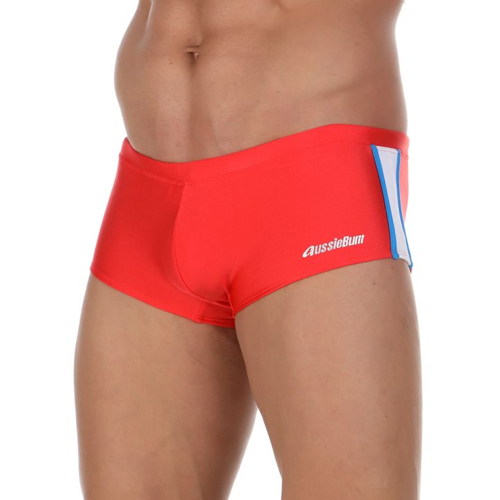 Мужские плавки красные Aussiebum Squad Red 