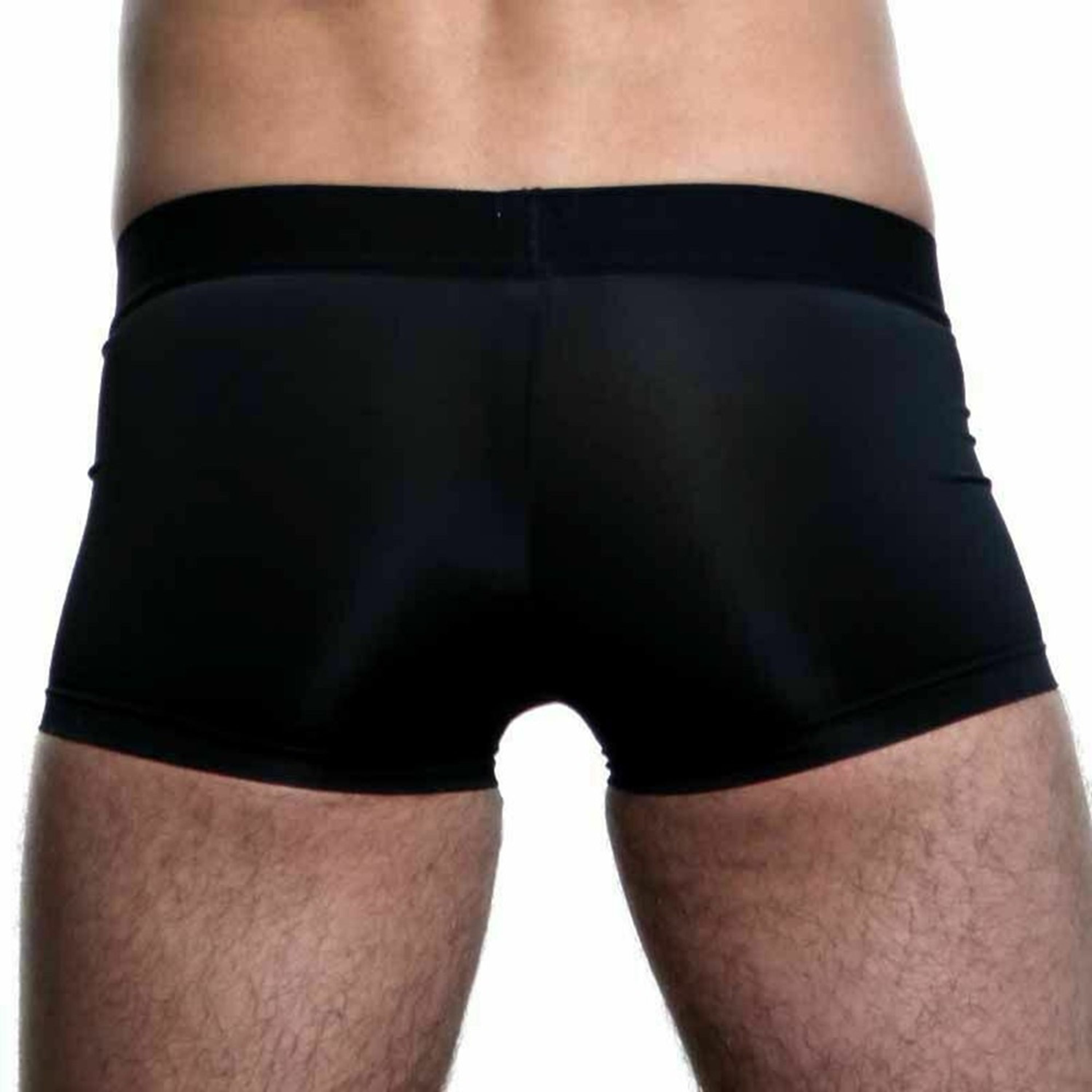 Мужские боксеры черные N2N Bodywear Cosmo Sport N2N0031 фото 4