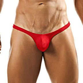 Фото Мужские трусы стринги красные Romeo Rossi RR1039-8