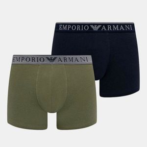 Фото Набор мужских трусов хипсов 2в1 (темно-синий, олива) Emporio Armani 111769_4F720 75836