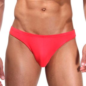 Фото Мужские трусы стринги красные HOM Freddy 40-0202-4063
