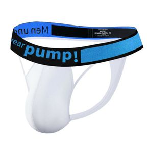 Фото Мужские трусы стринги белые PUMP! MP259-1