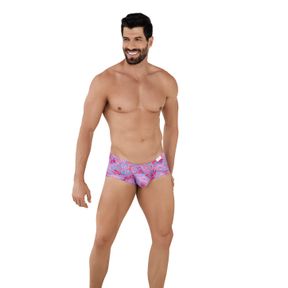 Фото Мужские трусы хипсы цвета фуксия с рисунком Clever ZUG LATIN BOXER 104106
