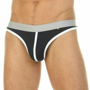 Фото Мужские трусы тонги темно-синие Van Baam VB39833