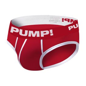 Фото Мужские трусы слипы красные PUMP! PU5107