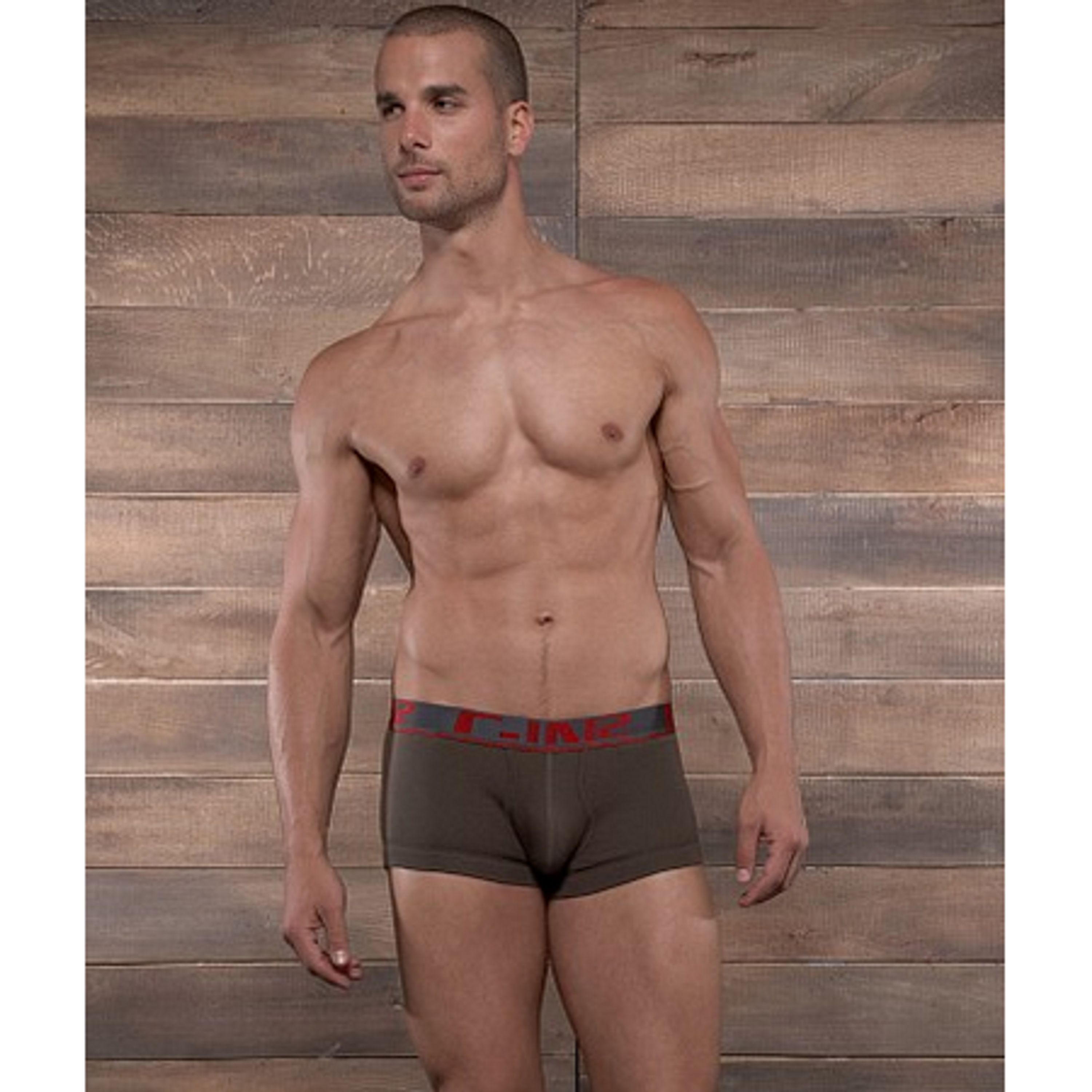 Мужские трусы боксеры коричневые C-IN2 Pop Colors Low No Show Profile Boxer Espresso фото 1