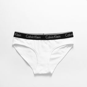 Фото Женские трусы слипы белые Calvin Klein Women