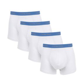 Фото Мужские трусы боксеры (белые) набор 4 в1 Calvin Klein CK52454