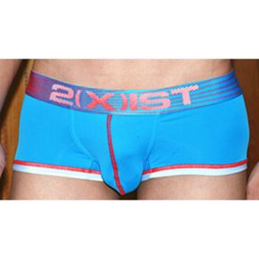Фото Мужские трусы хипсы голубые 2xist Neon Boxer