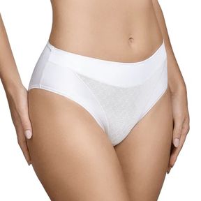 Фото Женские трусы слипы бежевые высокие Creaciones Selene ROXANA BRAGA/marfil