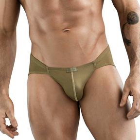 Фото Мужские трусы брифы зеленые Clever Moda OPTIMO BRIEF 177515