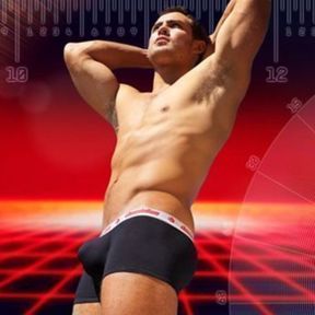 Фото Мужские трусы боксеры черные Aussiebum WJ Raw Black