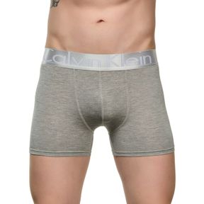Фото Мужские трусы боксеры серые меланжевые Calvin Klein