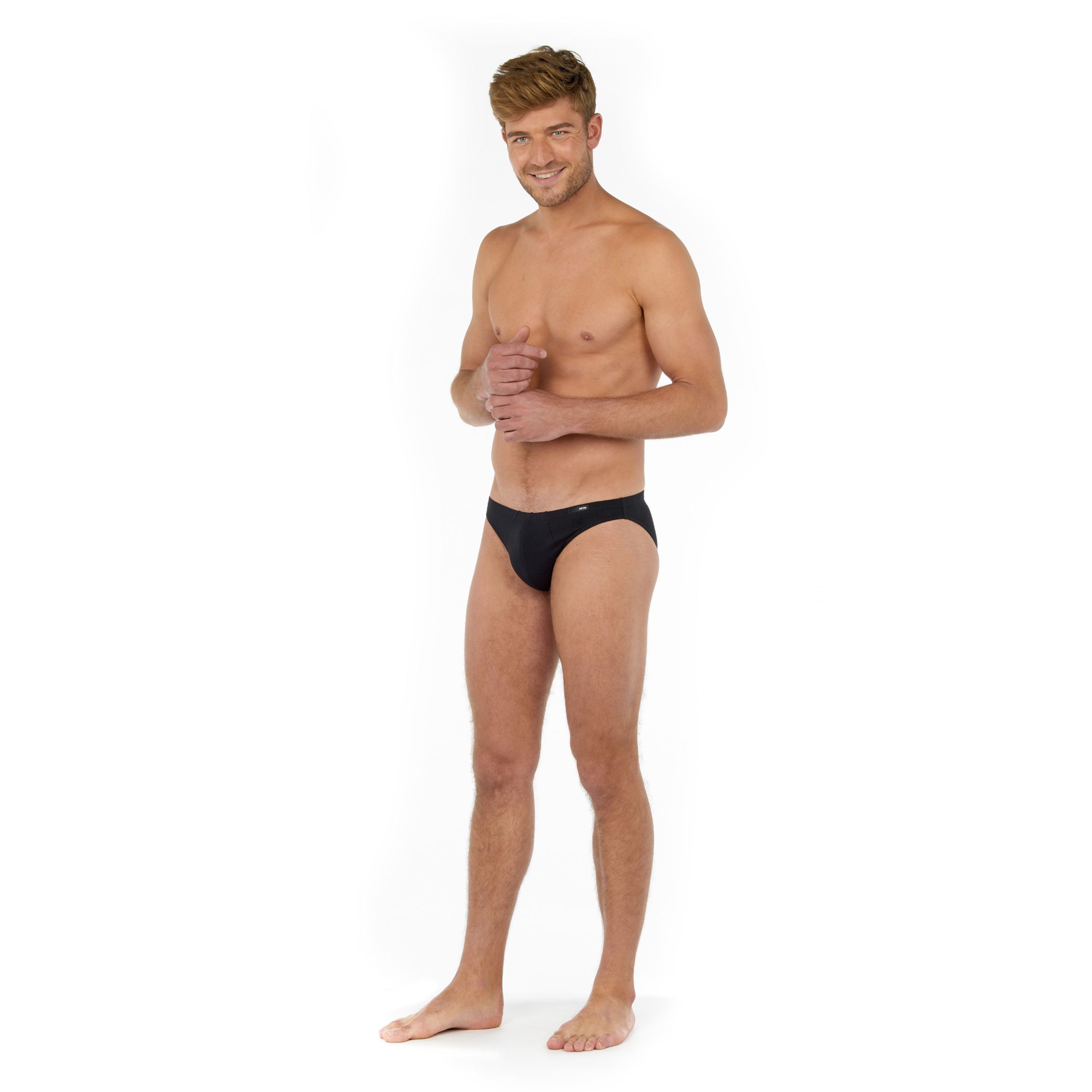 Мужские трусы слипы черные HOM CLASSIC Comfort Micro Briefs 400205_400004 фото 1