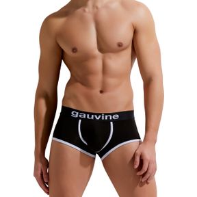 Фото Мужские трусы хипсы черные GAUVINE 3004