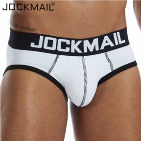 Фото Мужские трусы брифы белые JOCKMAIL JM2032-1