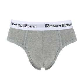 Фото Мужские трусы брифы серые Romeo Rossi RR367-3