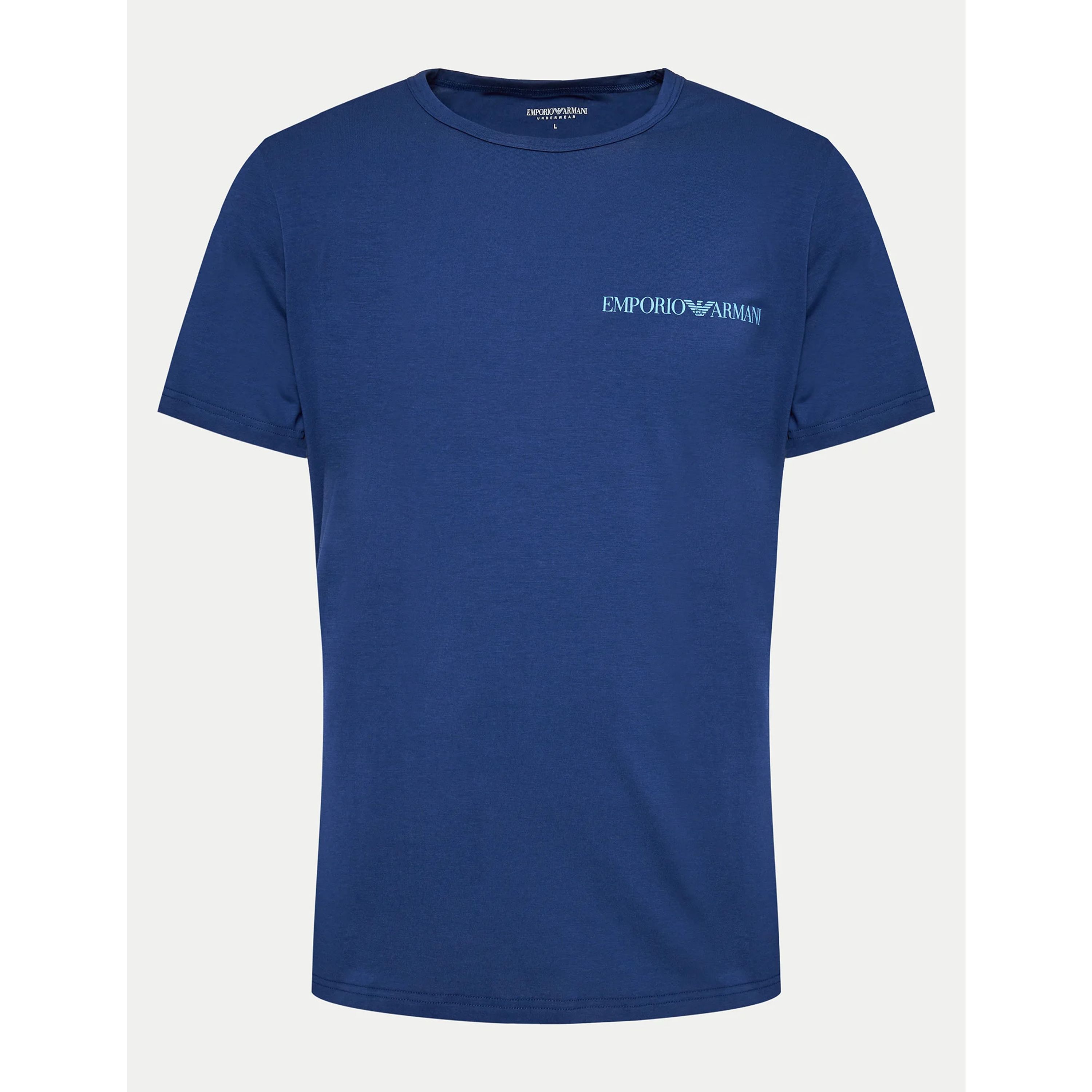 Набор мужских футболок 2в1 (синий, белый) Emporio Armani 111267_4F717 33034 фото 2