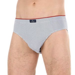 Фото Мужские трусы слипы белые с узором Tom Tailor 70468/1204 116