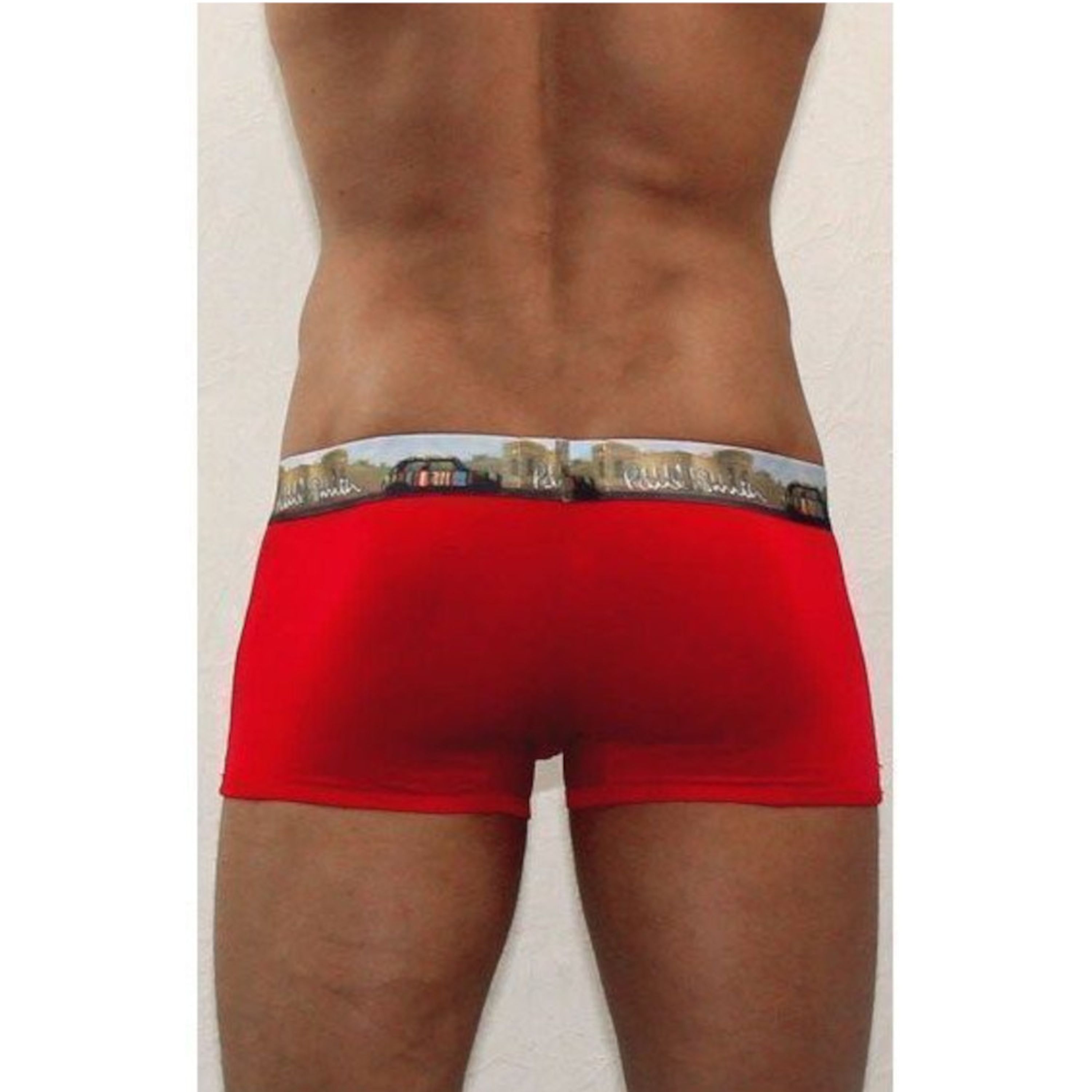 Мужские трусы боксеры красные Paul Smith Red фото 2