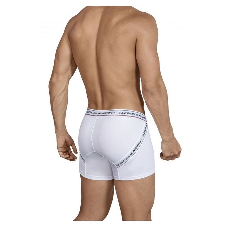 Мужские трусы боксеры белые Clever Kalderash Boxer 243901 фото 2