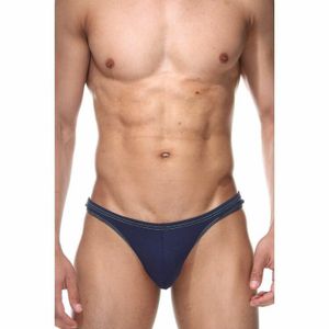 Фото Трусы мужские тонги темно-синие DARKZONE DZN6624