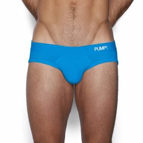 Фото Мужские трусы брифы голубые PUMP! PU005