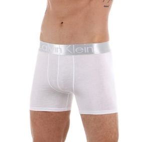 Фото Мужские трусы боксеры белые Calvin Klein