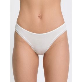 Фото Женские трусы слипы белые OROBLU Perfect Line VOBT01598