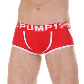 Фото Трусы мужские хипсы красные с белой вставкой сзади PUMP!