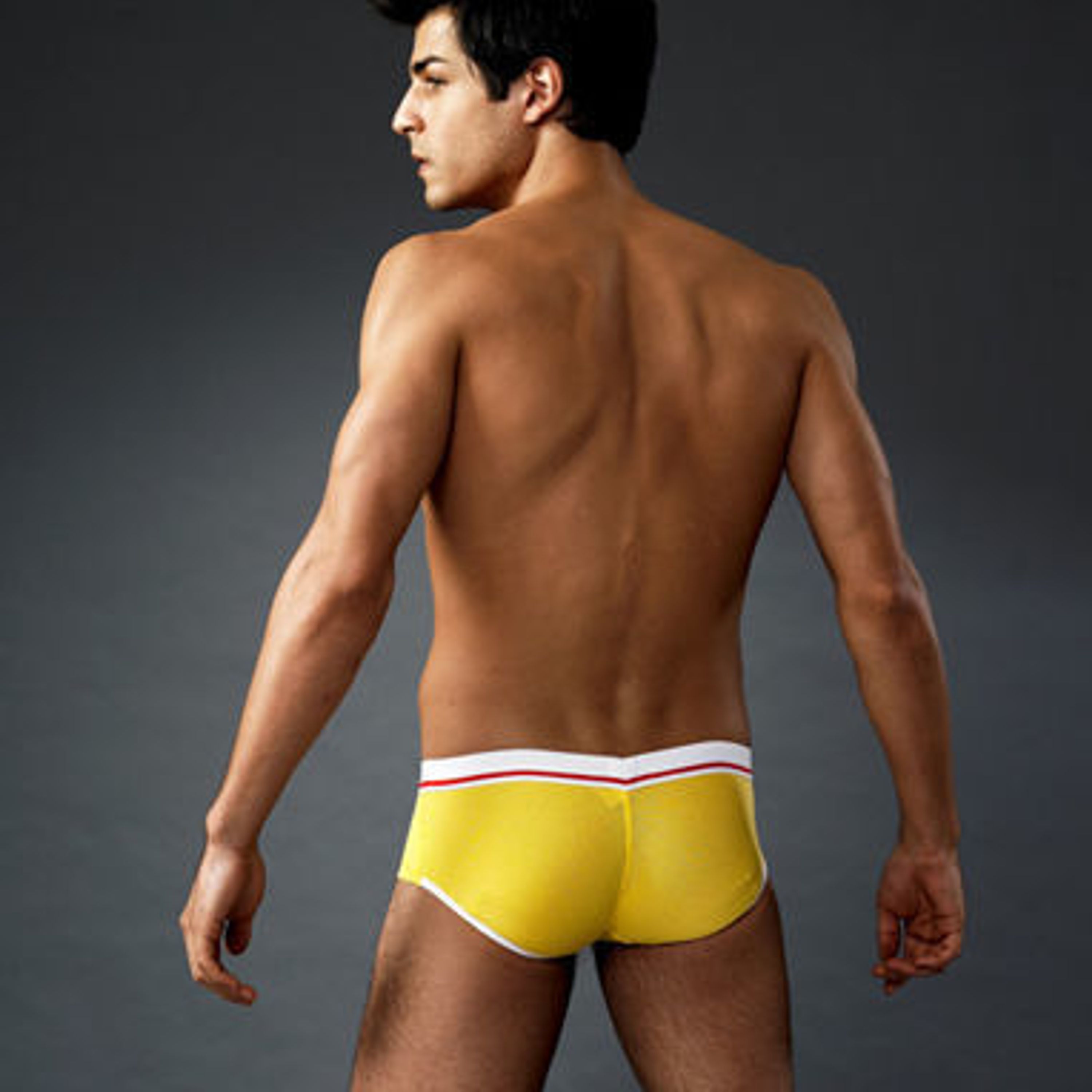  Мужские трусы хипсы Movere Yellow Hipster фото 2