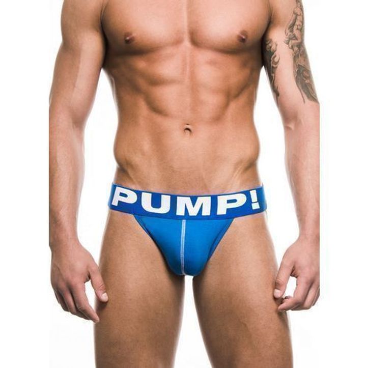 Мужские трусы джоки Pump! Jock Синие PM5-M214 