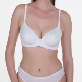 Фото Женский бюстгальтер балконет белый OROBLU PERFECT FIT VOBT01496