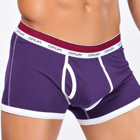 Фото Мужские трусы боксеры фиолетовые Opium Brief R-114