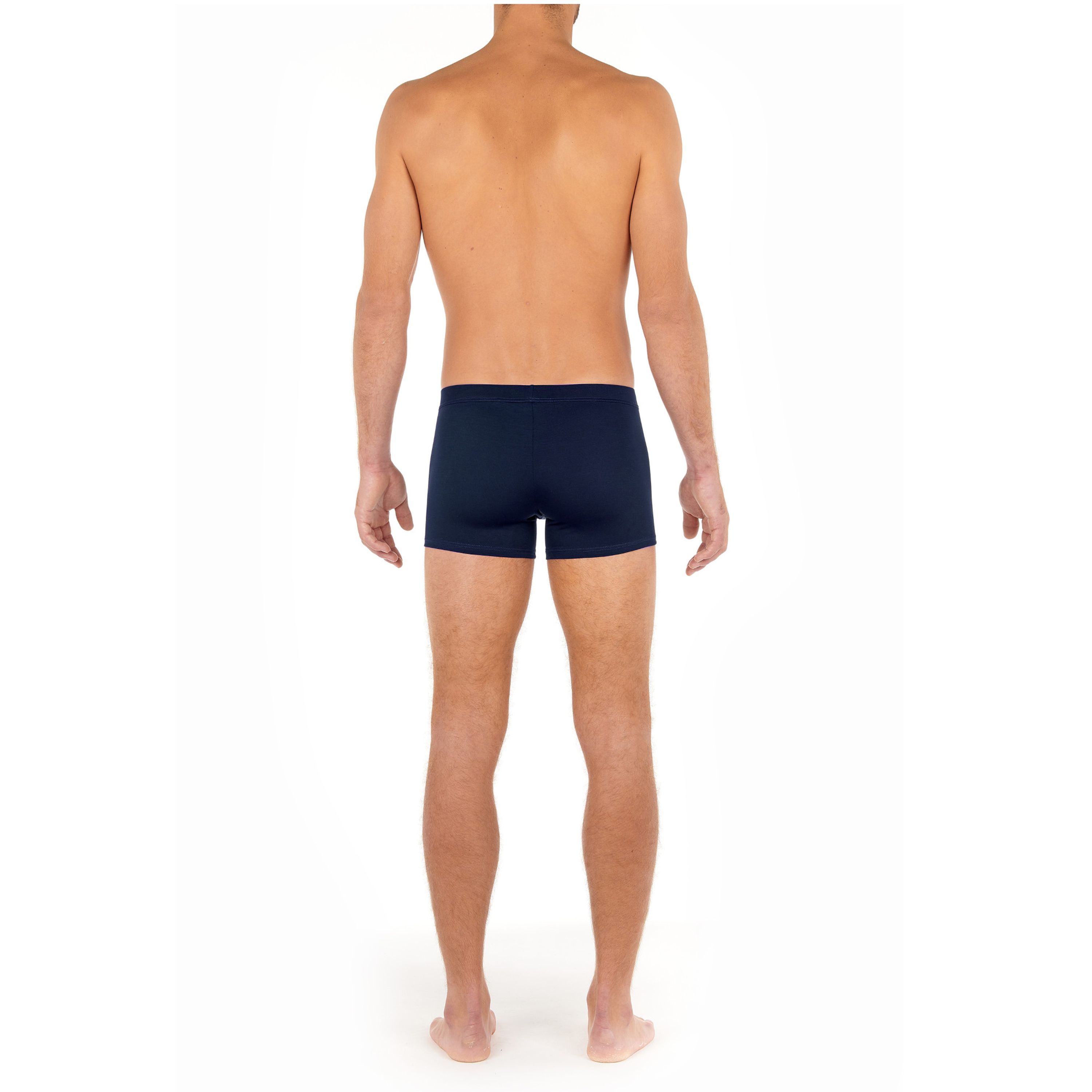 Мужские трусы боксеры темно-синие HOM TENCEL SOFT Comfort Boxer Briefs HO1 402465_4000RA фото 3