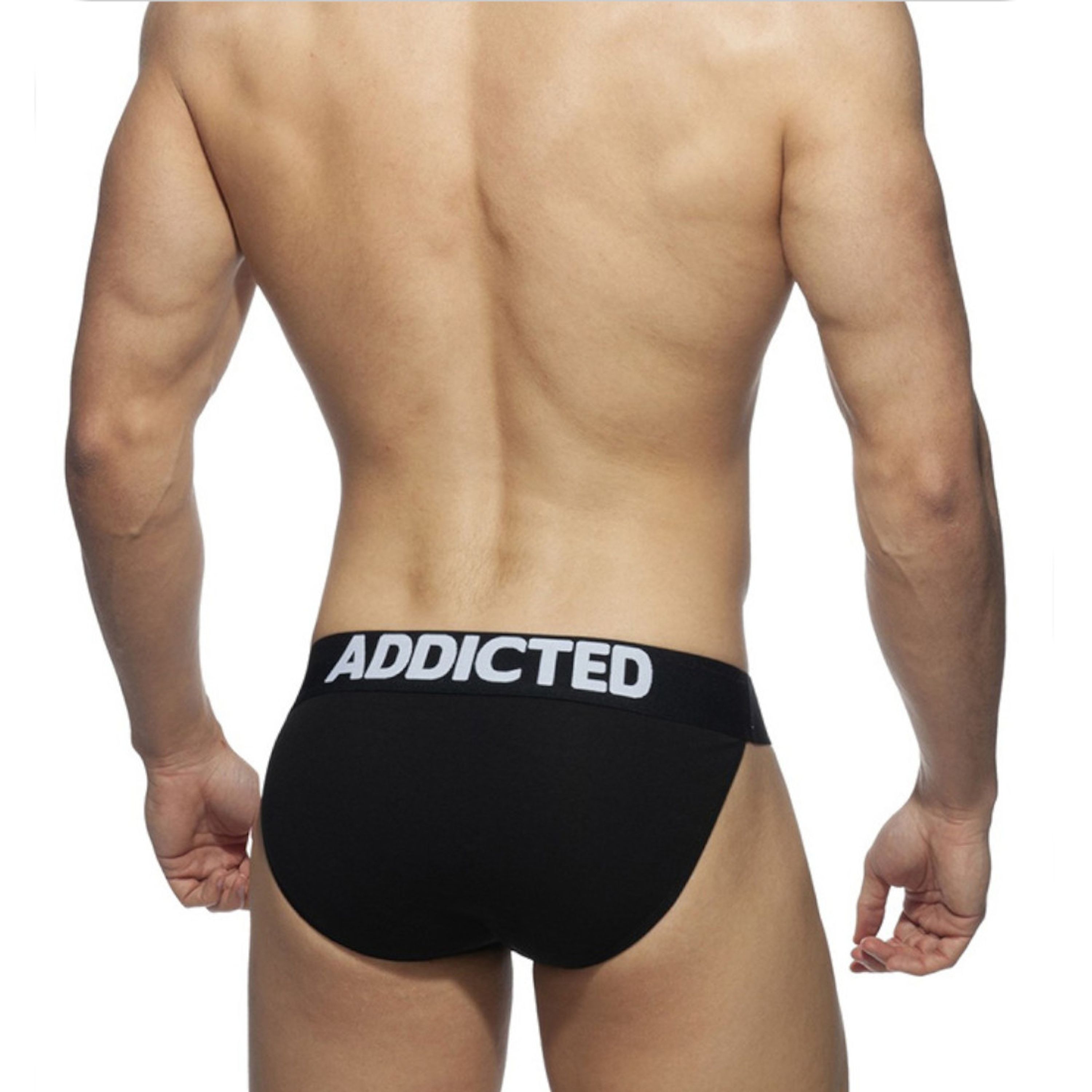 Мужские трусы танга черные Addicted AD3012-2 фото 2