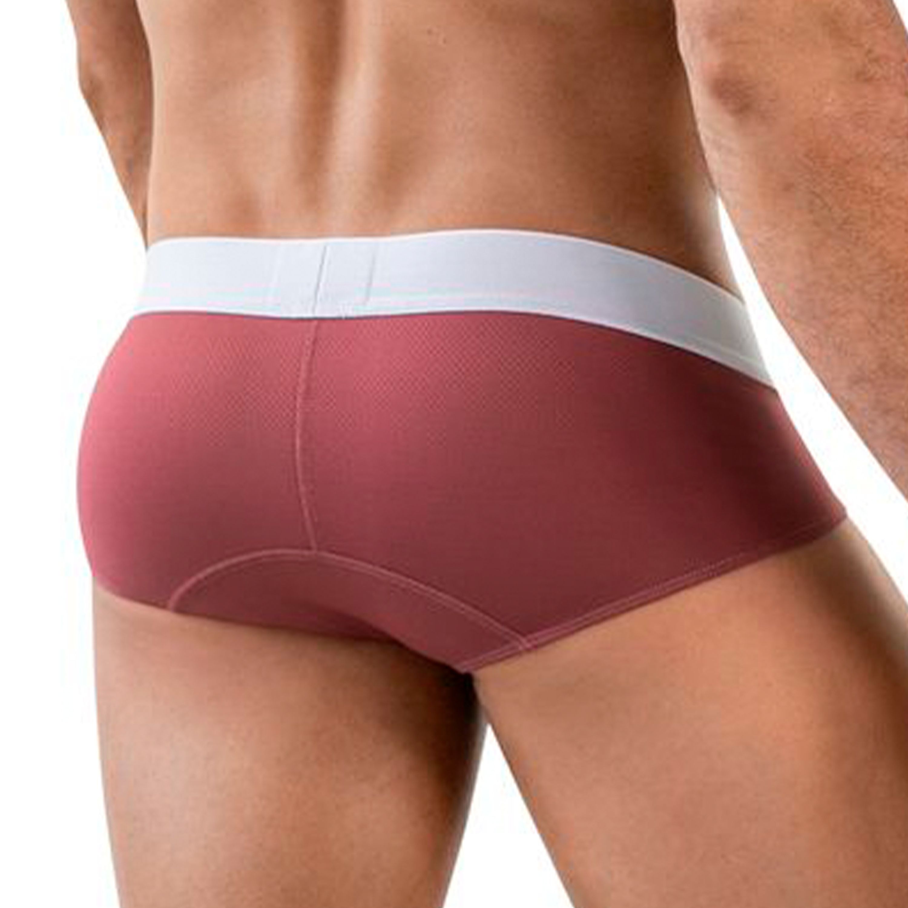 Мужские трусы брифы фиолетовые Clever Moda LECLER CLASSIC BRIEF 186319 фото 3