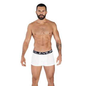 Фото Мужские трусы боксеры белые Clever STRATEGY BOXER 036101