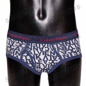 Фото Мужские трусы брифы темно-синие Calvin Klein CK00481
