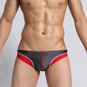 Фото Мужские плавки брифы серые Seobean Seaside Gray Brief